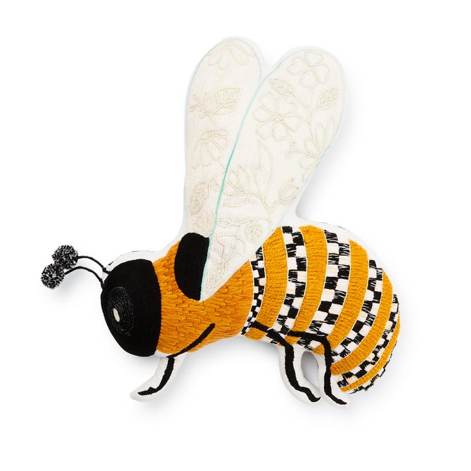 Bee Shaped Throw Pillow - {current_domain}