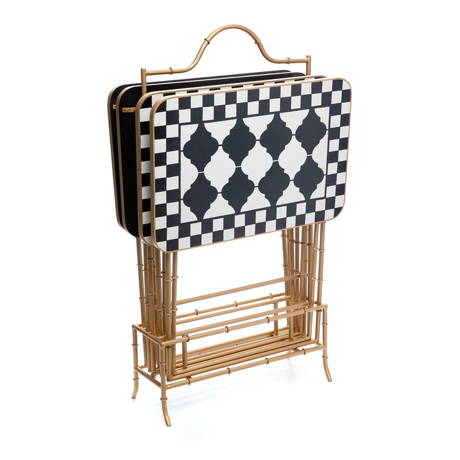 Courtly Cocktail Trays, Set of 4 - {current_domain}