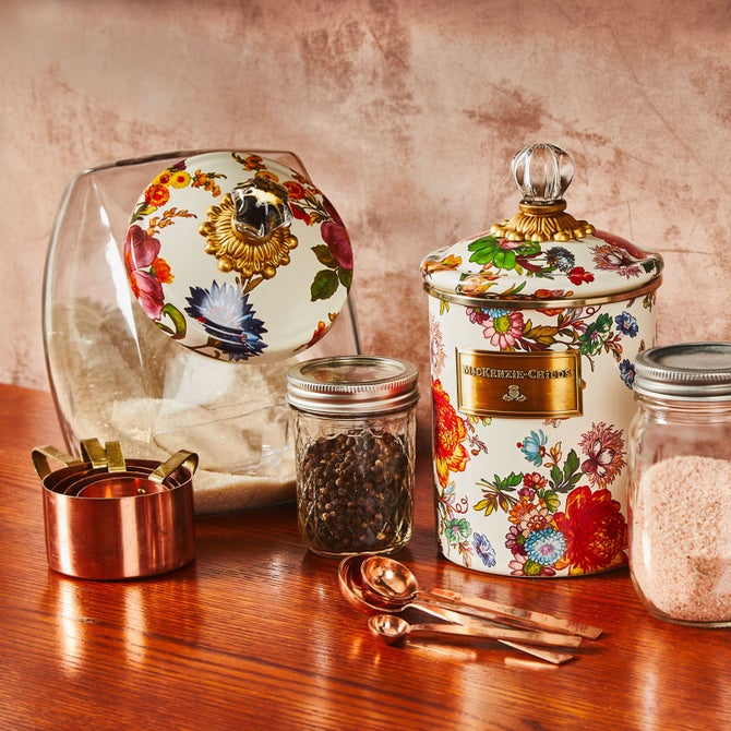 Floral Cookie Jar - {current_domain}
