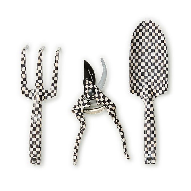 Courtly Check Gardening Tools, Set of 3 - {current_domain}