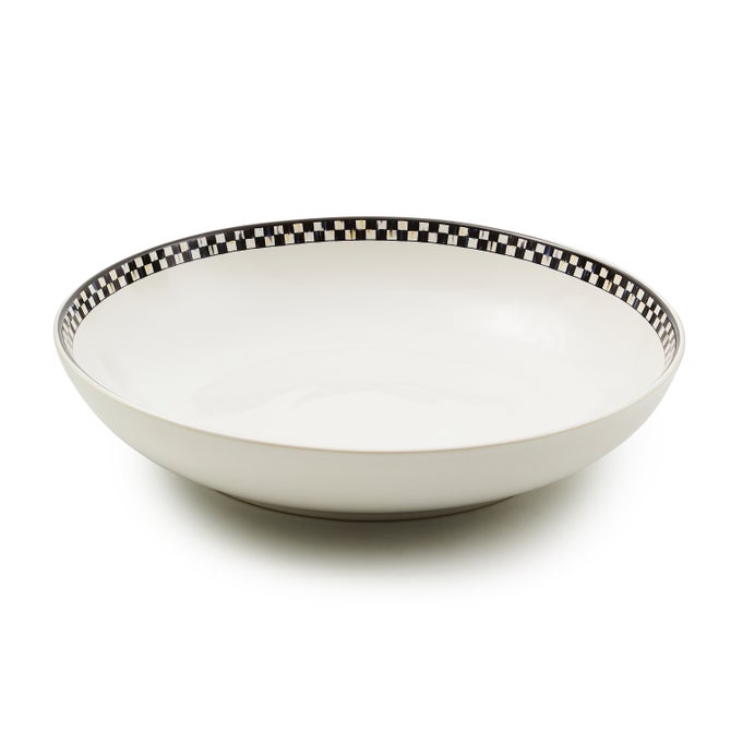 Courtly Check Everyday Serving Bowl - {current_domain}