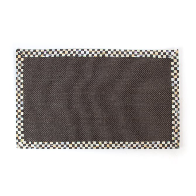 Courtly Check Black Sisal 3' x 5' Rug - {current_domain}