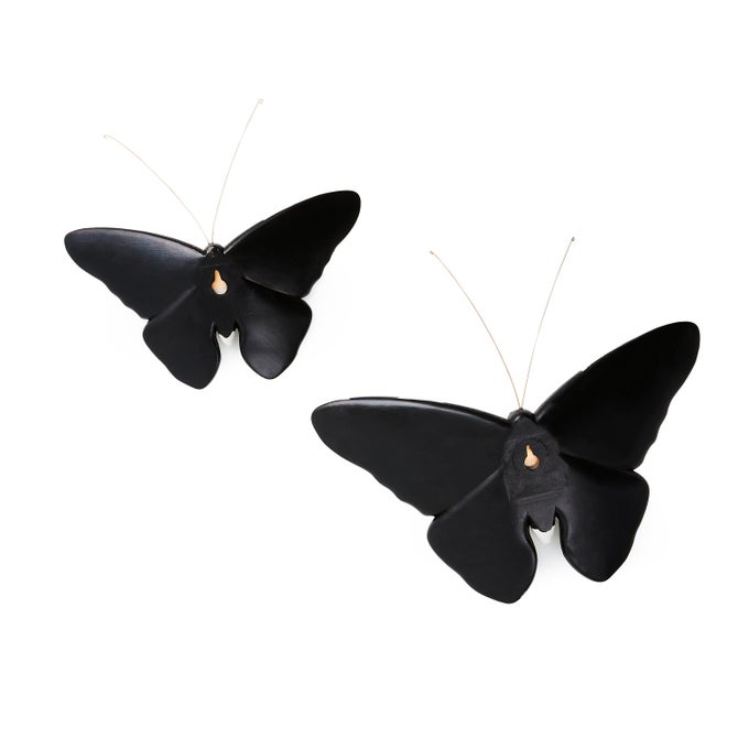 Courtly Check Outdoor Butterflies Wall Decor, Set of 2 - {current_domain}