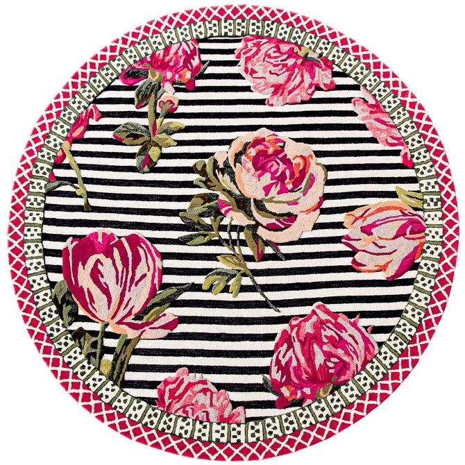 Flower Show 6' Round Rug - {current_domain}