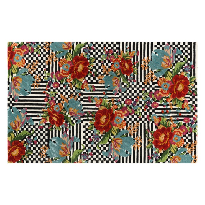 Courtly Flower Market 5' x 8' Rug - {current_domain}