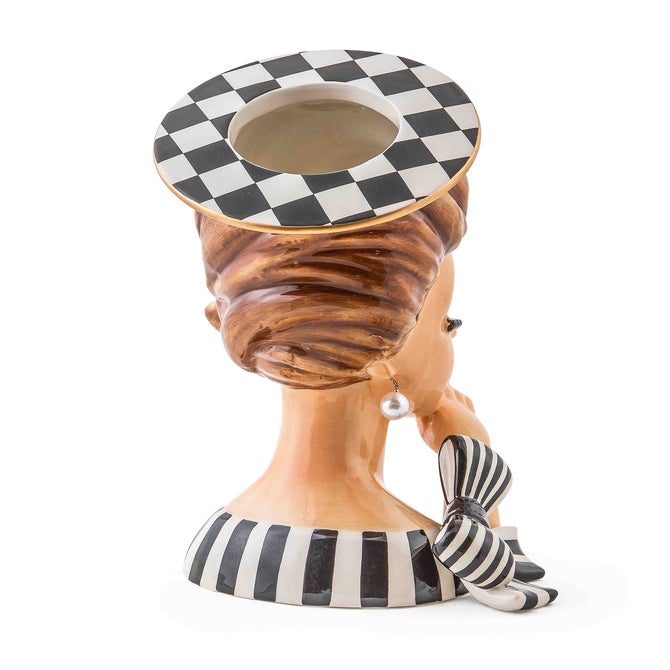 Lady Portrait Vase - {current_domain}