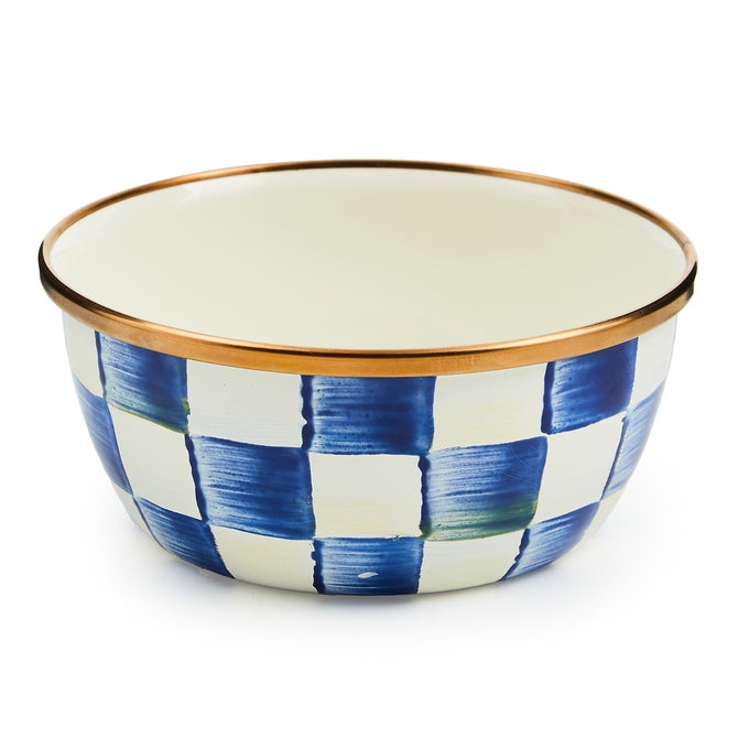 Royal Check Pinch Bowl - {current_domain}