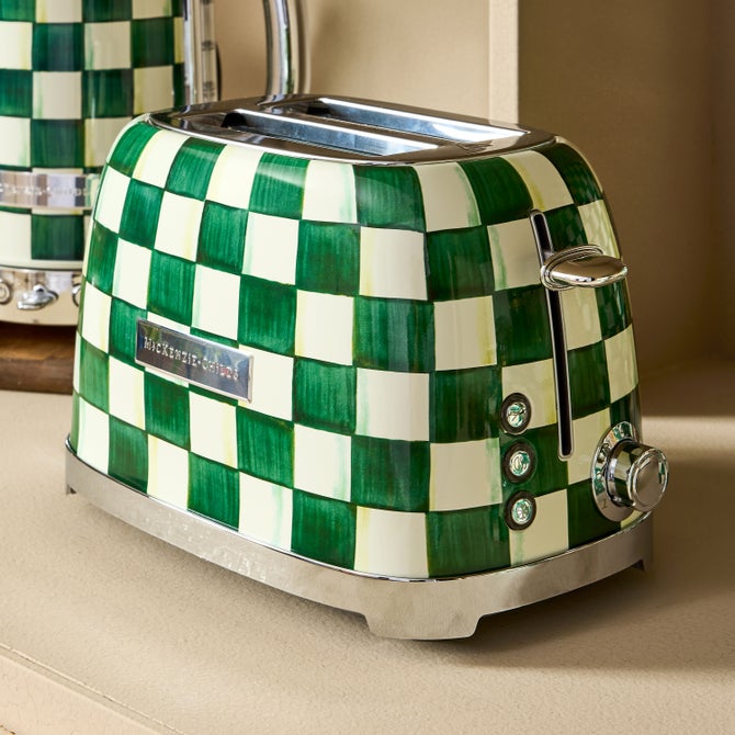 Emerald Check 2-Slice Toaster - {current_domain}