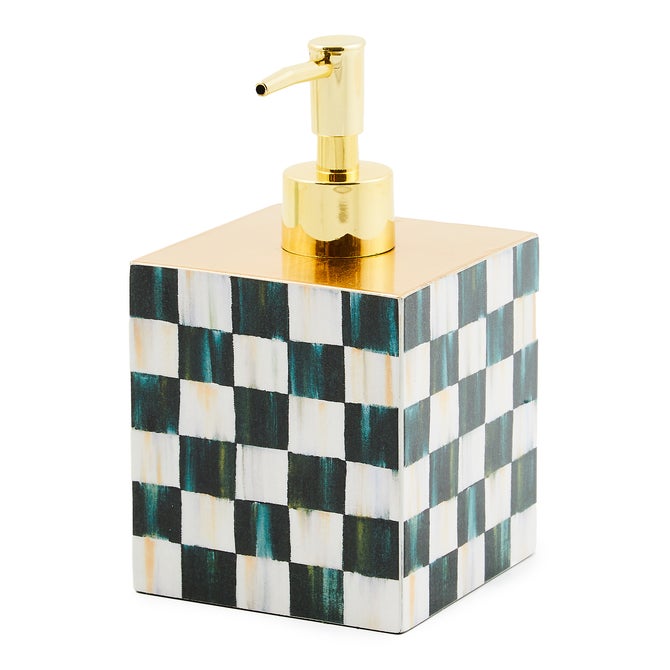 Courtly Check Lacquer Soap Pump - {current_domain}