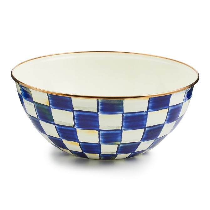 Royal Check Large Everyday Bowl - {current_domain}
