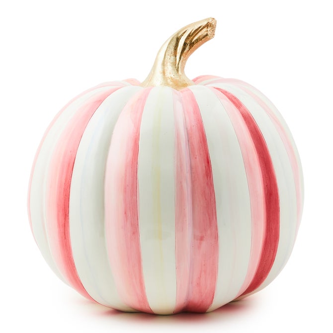 Bubblegum Pink Stripe Medium Pumpkin - {current_domain}
