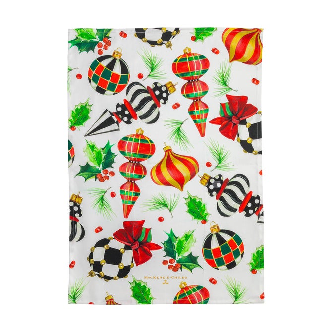Deck the Halls Dish Towel - {current_domain}
