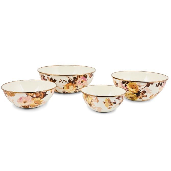 Wild Rose White Extra Large Everyday Bowl - {current_domain}