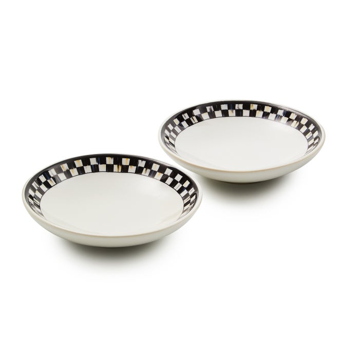 Courtly Check Everyday Pinch Bowls, Set of 2 - {current_domain}