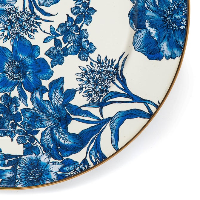 Royal English Garden Enamel Charger/Plate - {current_domain}