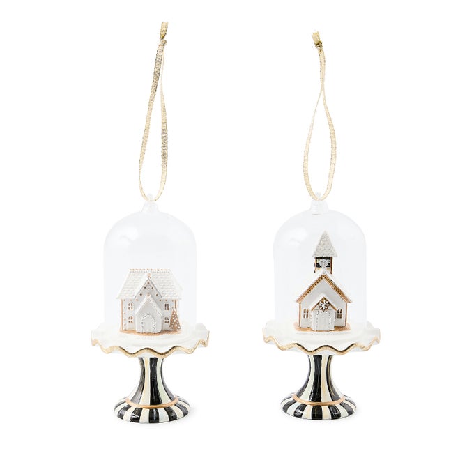 Gingerbread Cloche Ornaments, Set of 2 - {current_domain}