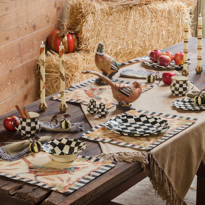 Courtly Check Salt & Pepper Shakers - {current_domain}