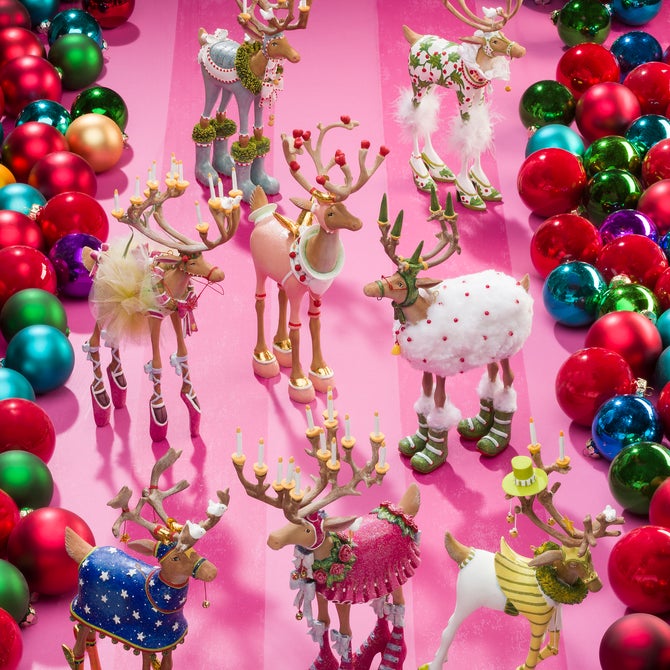 Patience Brewster Dash Away Dancer Reindeer Figure - {current_domain}