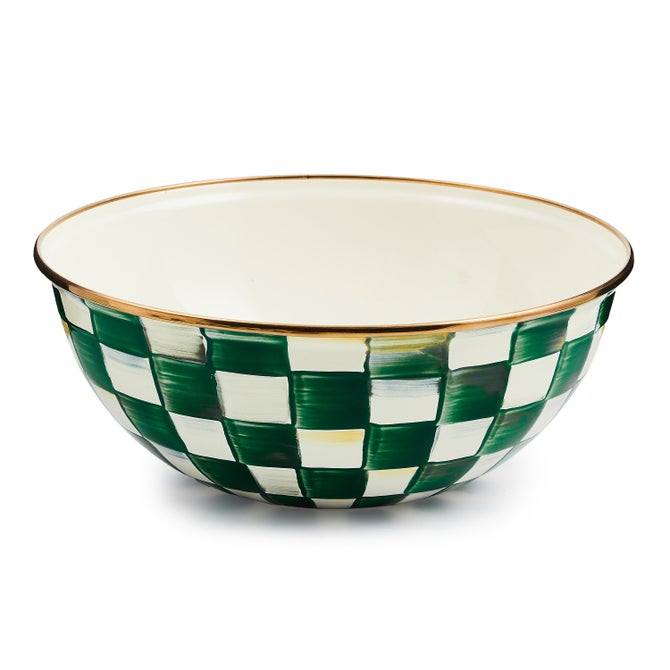 Emerald Check Medium Everyday Bowl - {current_domain}