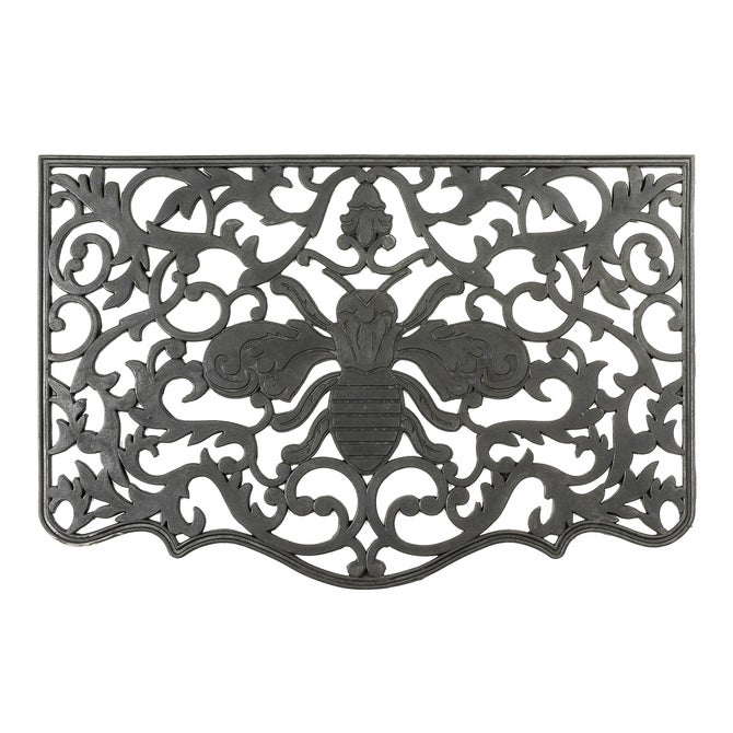 Queen Bee Rubber Door Mat - {current_domain}