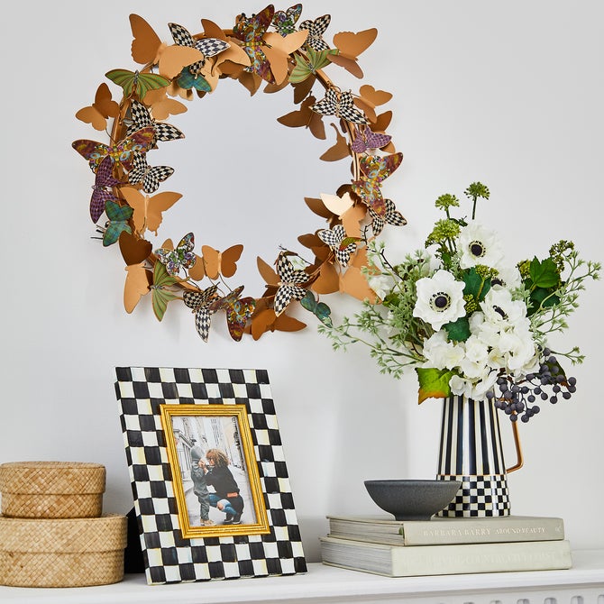 Butterfly Garden Mirror - {current_domain}