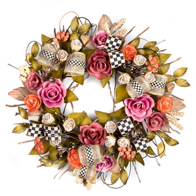 Rosy Posy Wreath - {current_domain}