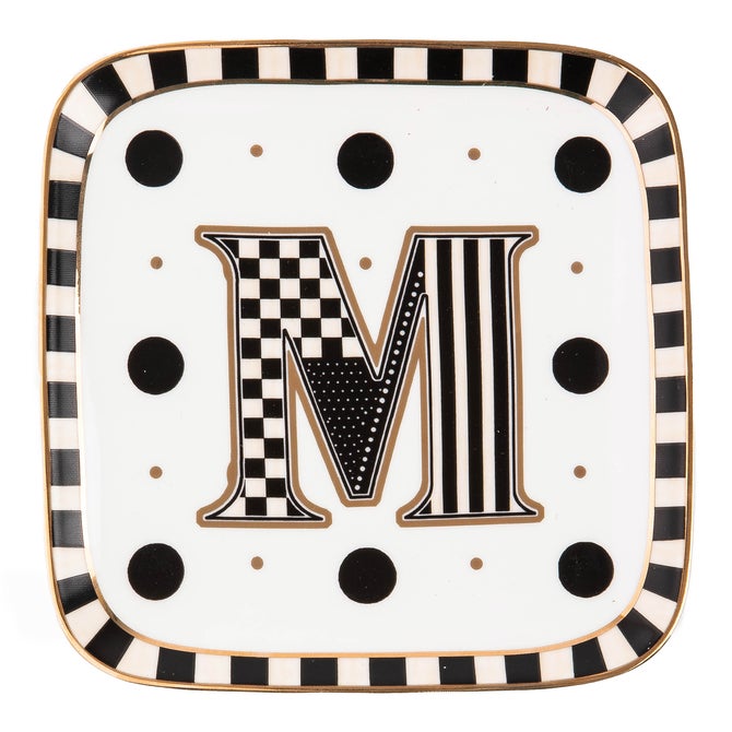 Monogram Dish - M - {current_domain}