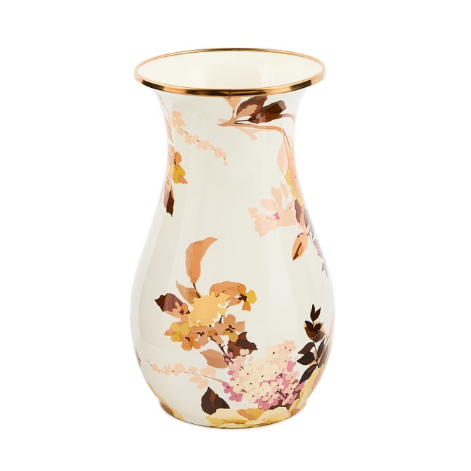 Wild Rose White Tall Vase - {current_domain}