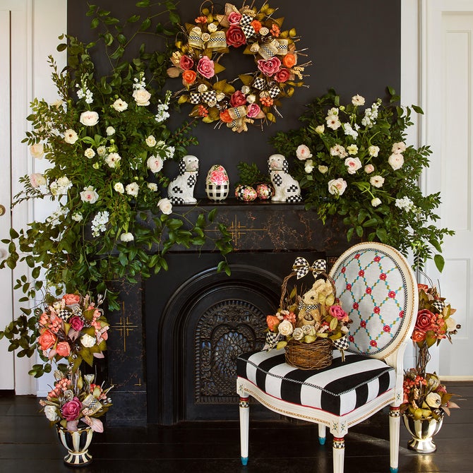 Rosy Posy Wreath - {current_domain}