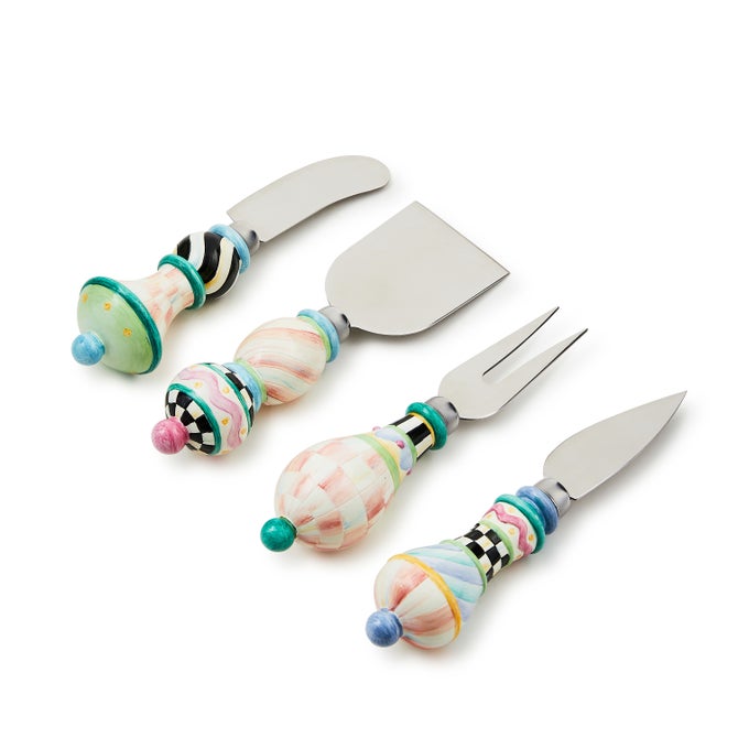 Rosy Meadow Cheese Knife Set - {current_domain}