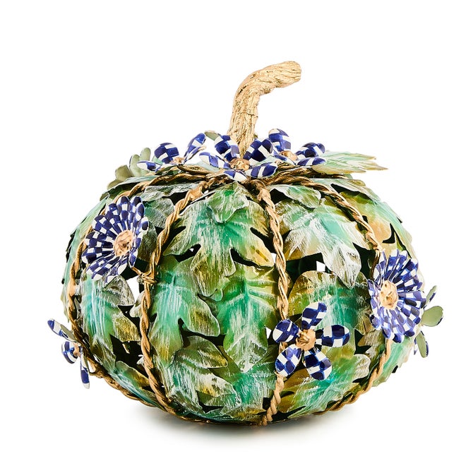 Royal Autumn Metal Pumpkin - {current_domain}