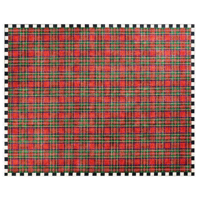 Royal Stewart Tartan Red 8' x 10' Washable Rug - {current_domain}