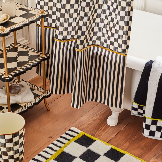 Printed Shower Curtain - {current_domain}