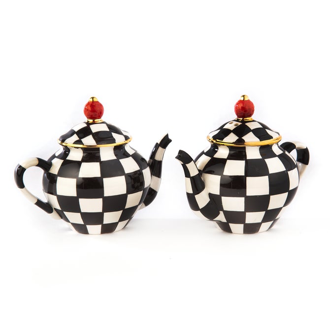 Courtly Teapot Salt & Pepper Set - {current_domain}