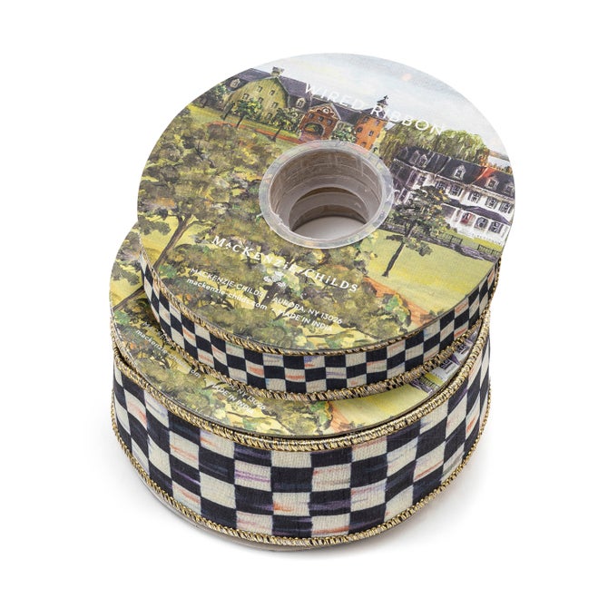 Courtly Check Ribbon, Set of 2 - {current_domain}