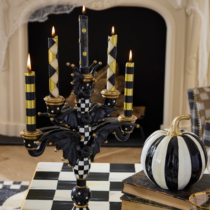 Courtly Check Bat Candelabra - {current_domain}