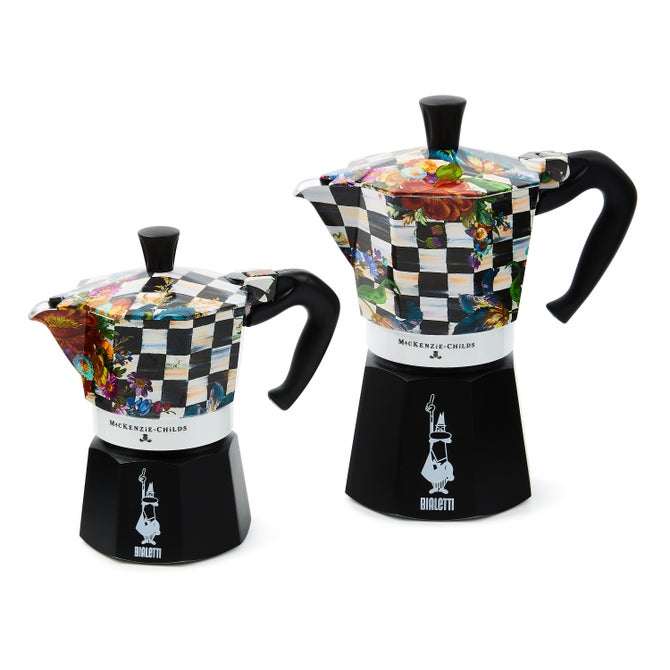 Courtly Flower Market 6 Cup Moka Pot - {current_domain}