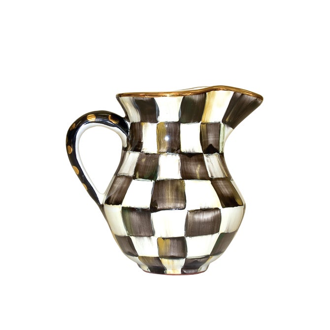 Courtly Check Ceramic Creamer - {current_domain}