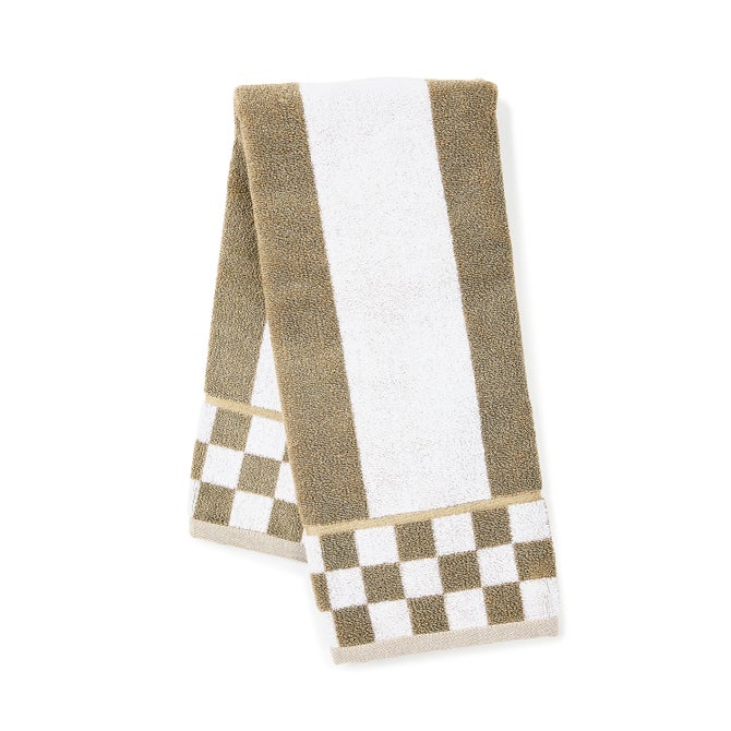 Mocha Stripe Hand Towel - {current_domain}