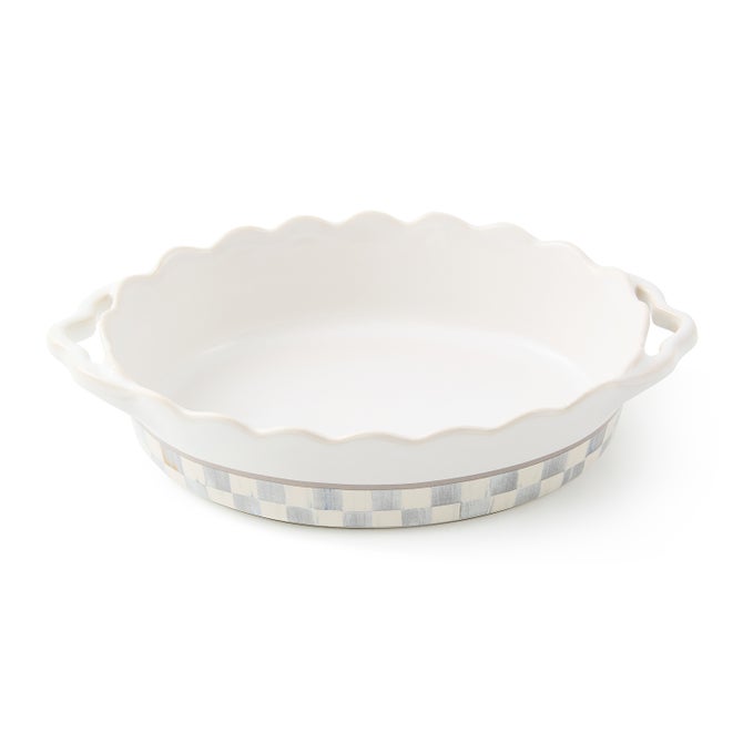 Sterling Check Everyday Small Oval Baker - {current_domain}