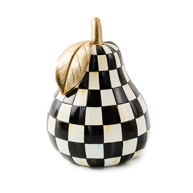 Courtly Check Pear Decor - {current_domain}