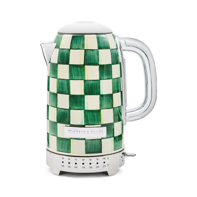 Emerald Check Electric Kettle - {current_domain}
