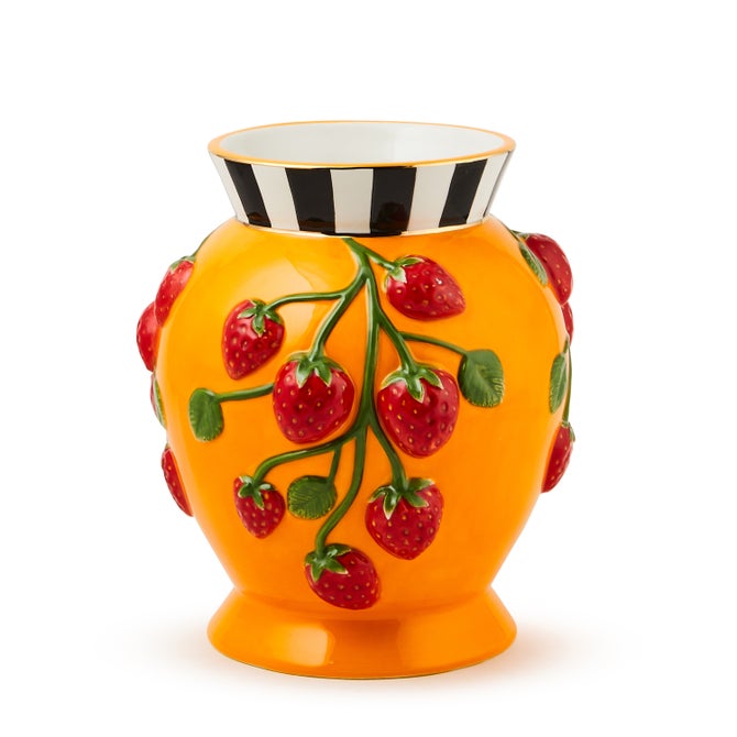 Tutti Frutti Strawberry Vase - {current_domain}