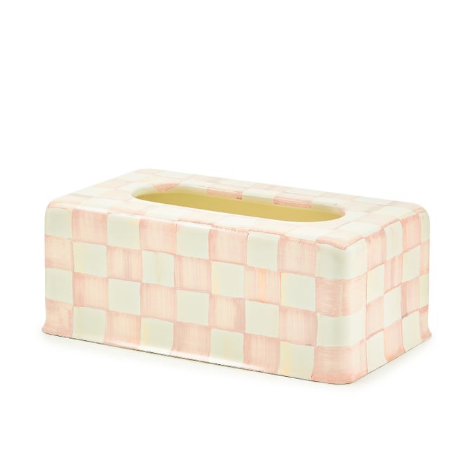 Rosy Check Standard Tissue Box Cover - {current_domain}