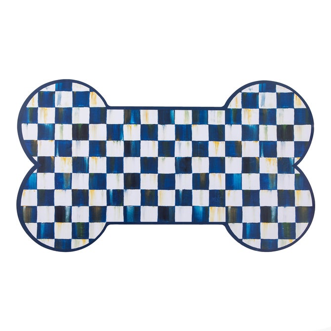 Royal Check Pup Placemat - {current_domain}