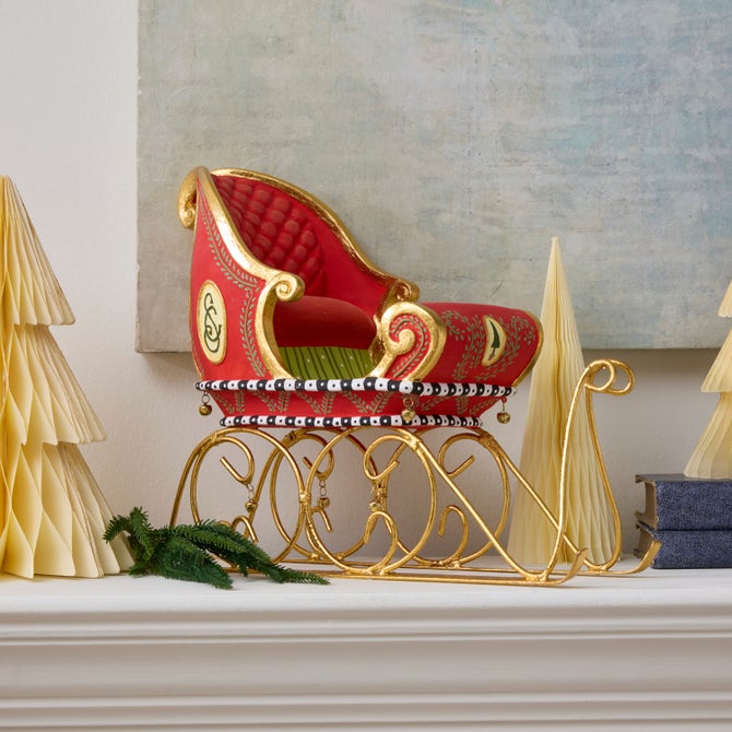 Patience Brewster Dash Away Sleigh Figure - {current_domain}