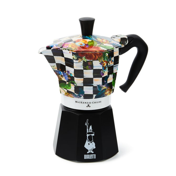 Courtly Flower Market 6 Cup Moka Pot - {current_domain}