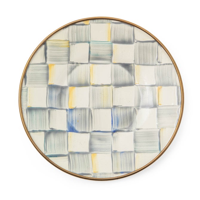 Sterling Check Saucer - {current_domain}