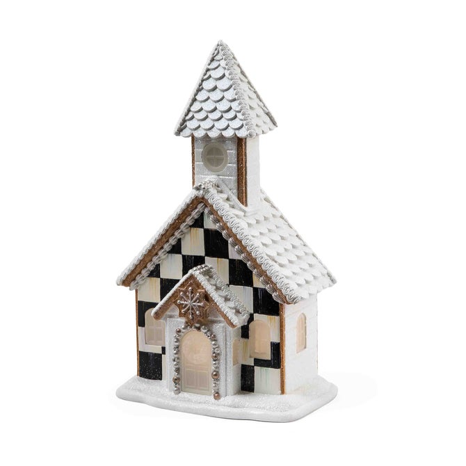 Gingerbread Illuminated Church - {current_domain}