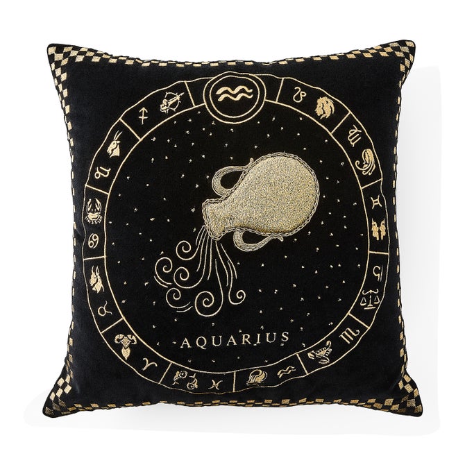 Zodiac Throw Pillow - {current_domain}